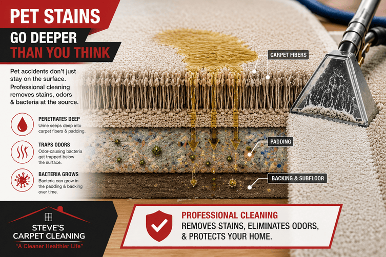 removal of pet stains from carpet